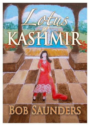 Book cover: woman in red dress, arched doorway, mountainous landscape.