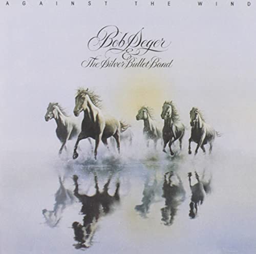 Album cover: Bob Seger, horses running in a misty landscape.