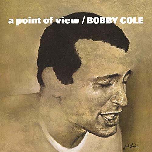 Vinyl record cover featuring a portrait of Bobby Cole in profile.