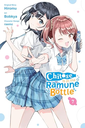 Manga cover featuring two young women in school uniforms with a Ramune bottle.