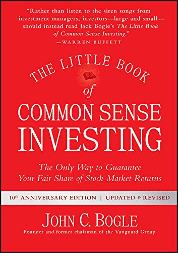 Book cover for The Little Book of Common Sense Investing by John C. Bogle.