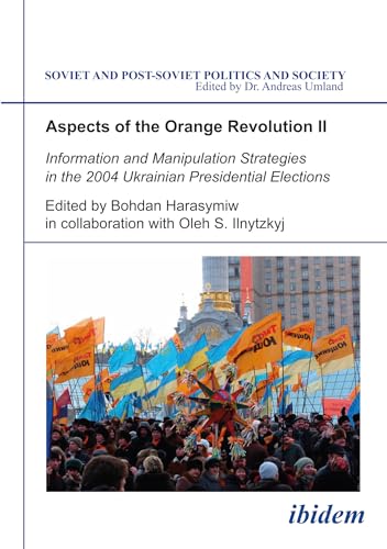 Book cover with protest image: "Aspects of the Orange Revolution II.