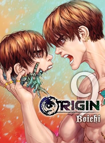 Manga cover with two young men in a dramatic, close-up scene.