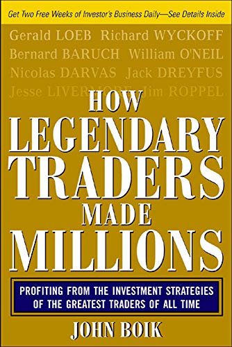 Book cover: “How Legendary Traders Made Millions” by John Boik.