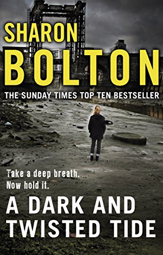 Book cover: woman on a muddy beach, bridge in background.