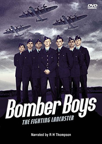 DVD cover: seven men in uniforms with planes flying above a cloudy sky.