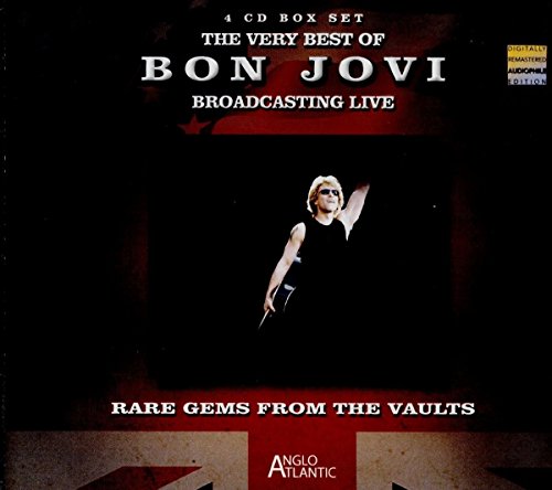 Bon Jovi "The Very Best Of" 4CD box set with band image.