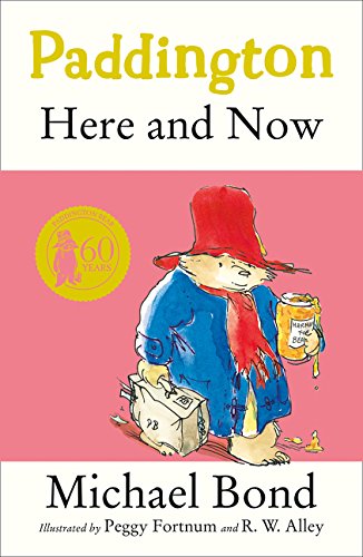Book cover featuring Paddington Bear holding a suitcase and a jar of marmalade.