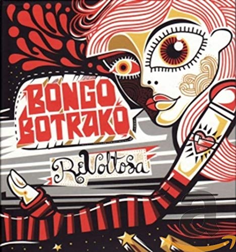 CD cover art: stylized face with red and gold swirls, tattoo detail.