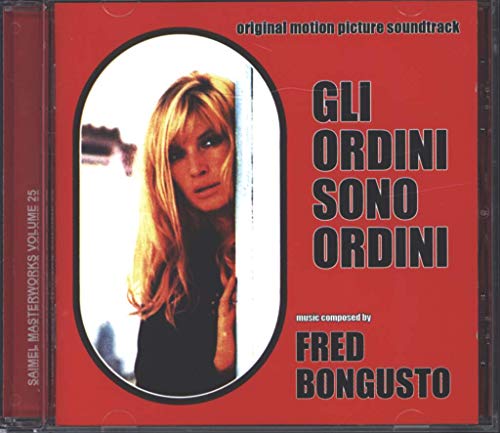 CD cover for "Gli Ordini Sono Ordini" soundtrack, featuring a woman’s portrait.