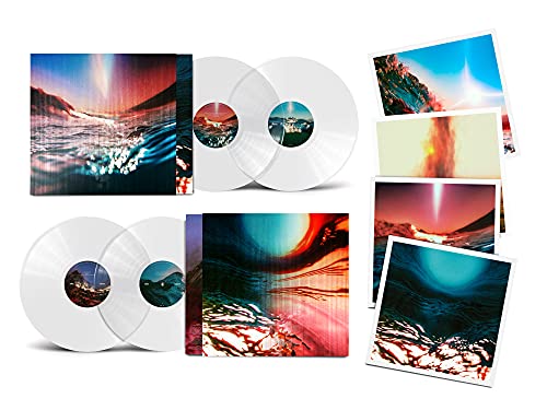 Bonobo "Fragments" deluxe vinyl set with clear records and artwork.