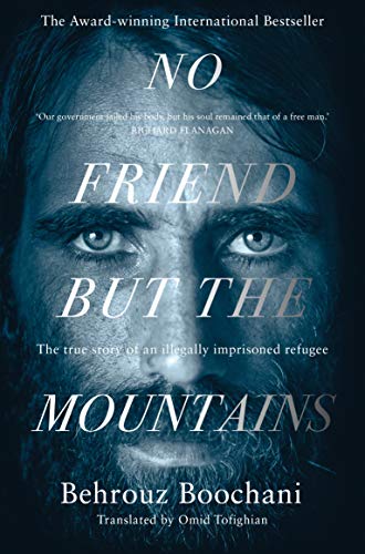 Book cover featuring a close-up, blue-toned portrait of a bearded man's intense eyes.