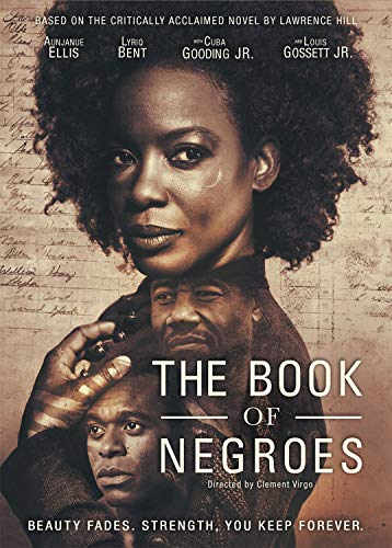 DVD cover for "The Book of Negroes" featuring Aunjanue Ellis and Cuba Gooding Jr.