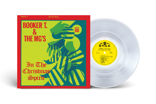 Booker T. & The M.G.’s “In The Christmas Spirit” clear vinyl LP.