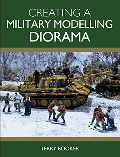 Book cover showing a military diorama with a tank and soldiers in the snow.