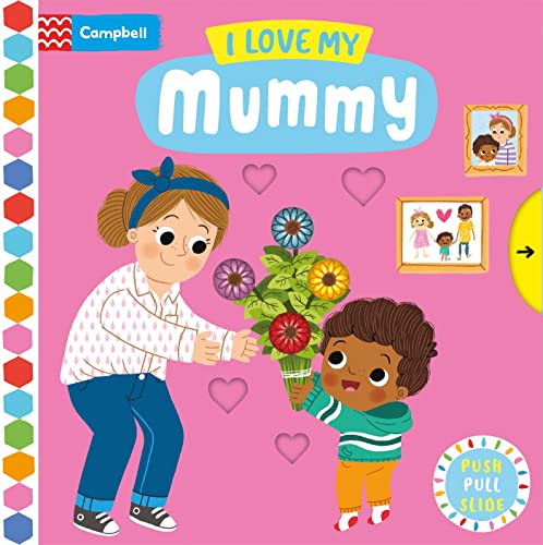 Book cover depicting a child giving flowers to their mother.