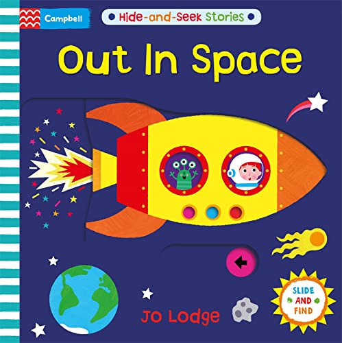 Book cover: colorful rocket ship, planet Earth, and an astronaut’s face.