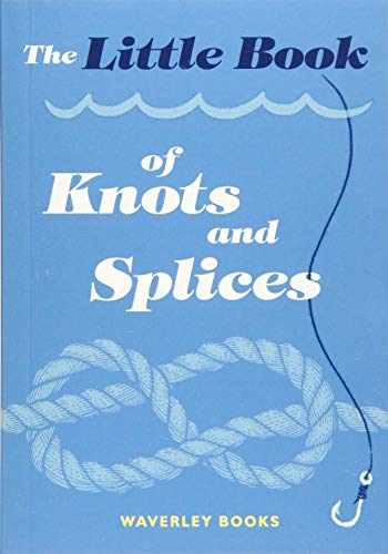 Blue book cover with white text and illustration of rope knots.
