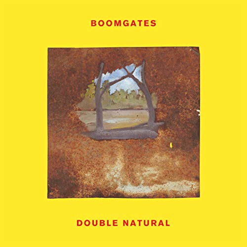 Yellow album cover with a rustic, framed landscape painting.