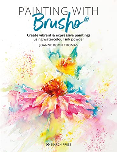Book cover with a vibrant watercolour painting of two flowers.