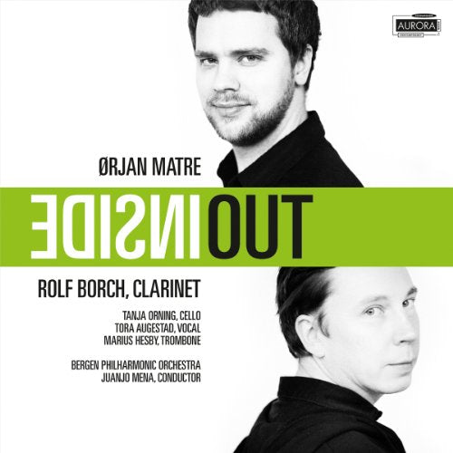 CD cover featuring portraits of two musicians and green text.
