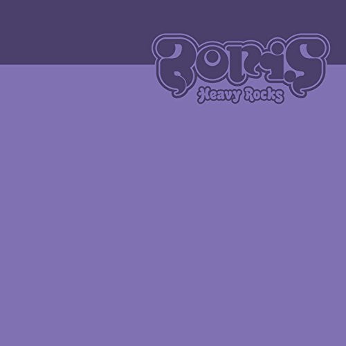 Purple album cover with "Boris - Heavy Rocks" text in white.