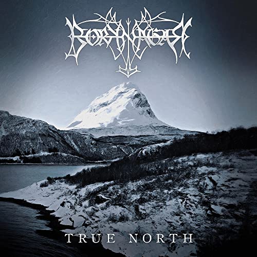 Borknagar album cover: snowy mountain landscape with band logo and title.