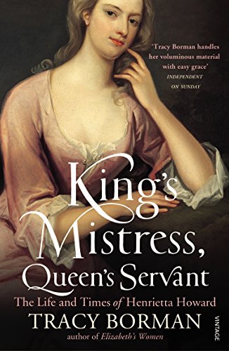 Book cover featuring a portrait of Henrietta Howard, a woman in 18th-century dress.