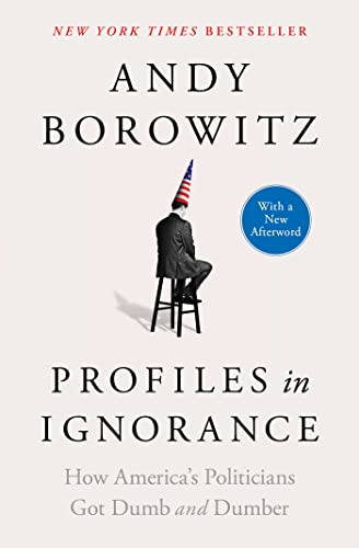 Book cover with a man wearing an American flag as a hat.