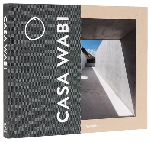 Gray book cover with "Casa Wabi" text and architectural photograph.