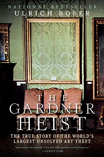 Book cover depicting empty gilded frames on a green wall.