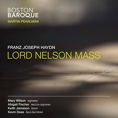 CD cover with text: "Boston Baroque, Martin Pearlman, Haydn: Lord Nelson Mass."