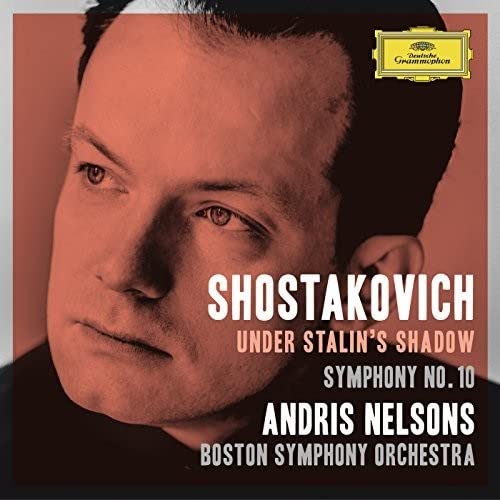 CD cover featuring a portrait of Dmitri Shostakovich and text details.