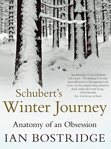 Book cover featuring a snowy forest with dark tree trunks and bold text.