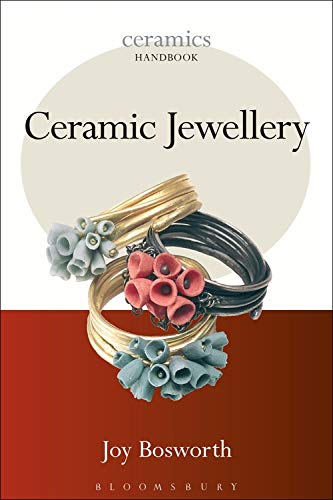 Book cover featuring ceramic rings with floral and coral designs.