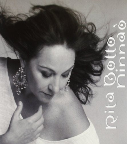 Black and white CD cover featuring a woman with flowing hair.