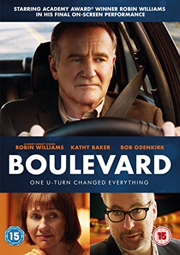 DVD cover for "Boulevard" featuring Robin Williams and Kathy Baker.