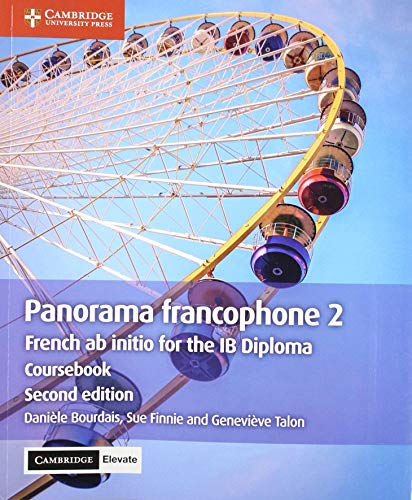 Textbook cover titled Panorama francophone 2 featuring a large Ferris wheel against a blue sky.
