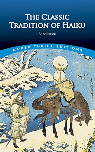 Book cover with a vintage Japanese woodblock print of travelers.