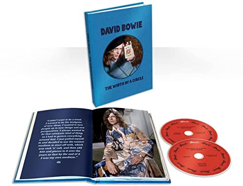 David Bowie “The Width Of A Circle” CD package with booklet and discs.
