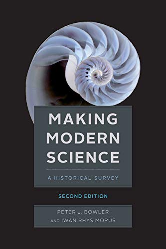 Book cover: “Making Modern Science, Second Edition” with a nautilus shell.