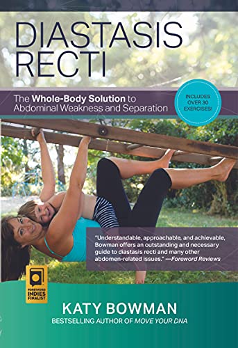 Book cover featuring a woman exercising on a wooden structure.