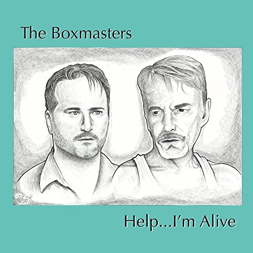 CD cover: pencil portraits of two men with serious expressions.