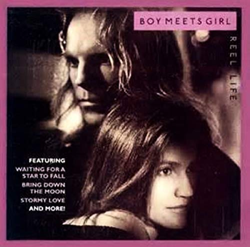 CD cover for Boy Meets Girl’s “Reel Life,” featuring two people.