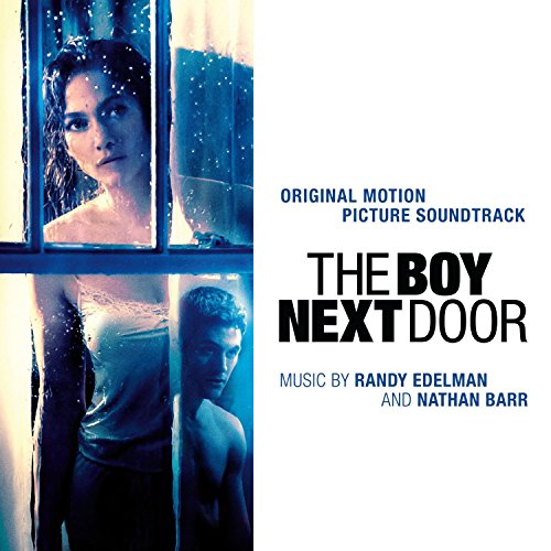 CD cover for "The Boy Next Door" soundtrack, featuring faces near windows.