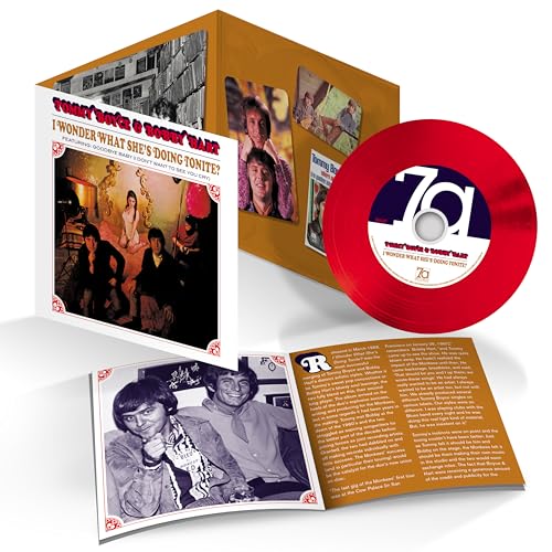 Boyce & Hart CD with red vinyl record and booklet insert.