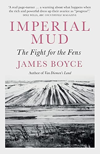 Book cover for Imperial Mud by James Boyce featuring a black and white landscape.