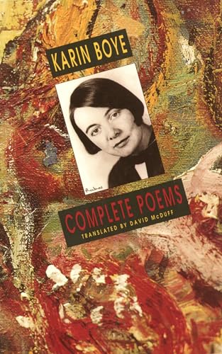 Book cover: "Complete Poems" by Karin Boye, with author portrait.