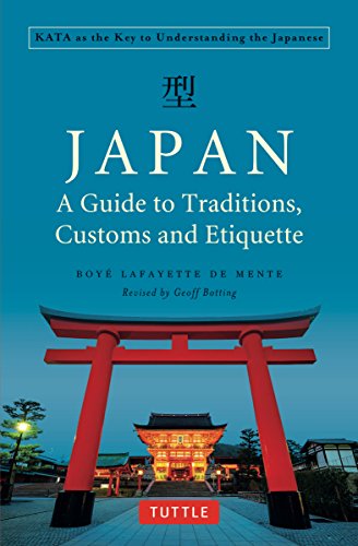 Book cover featuring a red torii gate and title "Japan: A Guide...