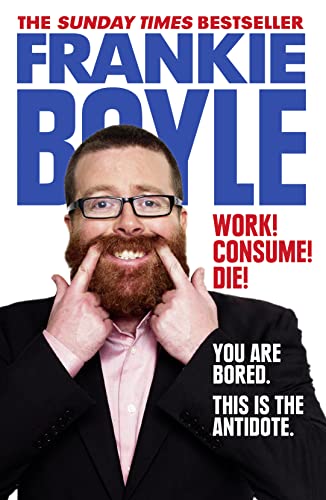 Book cover featuring comedian Frankie Boyle with red beard and glasses.